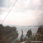 Lake Kivu viewed from Place Mulamba(Bukavu,1995)