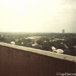 Kinshasa, RTNC building seen in background (Kinshasa,1997)