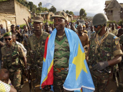 Colonel Mamadou Ndala and the FARDC have been welcomed by the population after liberating towns