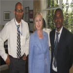 Hillary Clinton in Kinshasa