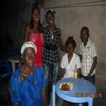 Grand'ma et ses petits fils