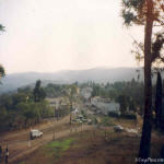 Place Mulamba vue de l'entre du Collge Alfajiri (Bukavu, Sud Kivu, 1995)