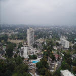 La ville de Kinshasa avec vue du Grand Hotel