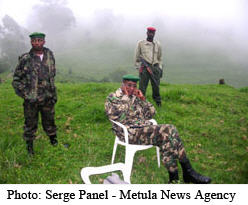 Three mass graves have been discovered in an area where fighters loyal to Laurent Nkunda, a renegade general in the Democratic Republic of Congo (DRC), have been engaged in fighting with government forces and rebel groups.