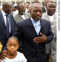 Joseph Kabila leads in East DRC