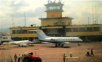 Kinshasa N'djili airport