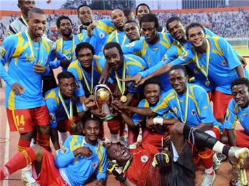 Congo - Football Leopards champions of CHAN