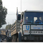 WFP truck in Congo