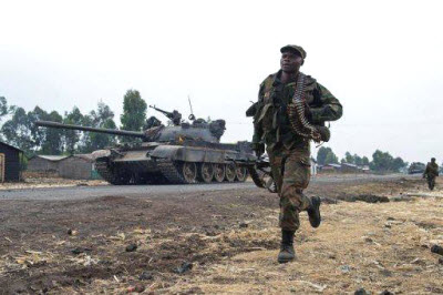 DR Congo's army soldiers on the frontlines