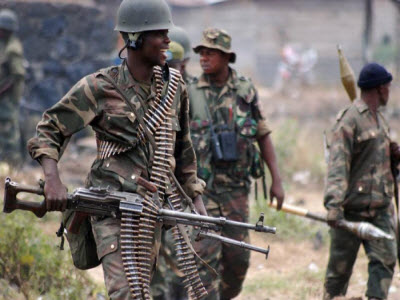 DR Congo's army soldiers on the frontlines