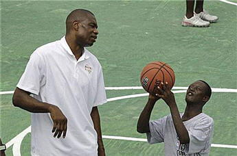 Dikembe Mutombo - Basketball Without Borders