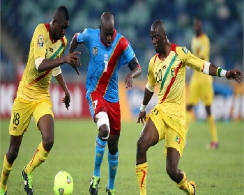 DR Congo against Mali at Africa Cup of Nations