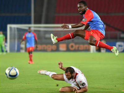 DR Congo play against Tunisia at the Africa Cup of Nations on 1.26.2015