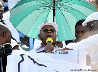 Etienne Tshisekedi at Stade Tata Raphael