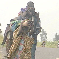 Congo fleeing
