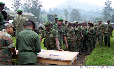 Cong soldiers in Ituri - North Kivu