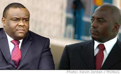 Joseph Kabila and Jean-Pierre Bemba 