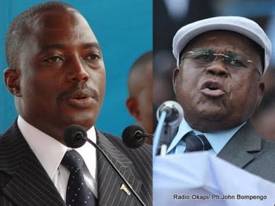 The two leading candidates, Joseph Kabila and Etienne Tshisekedi