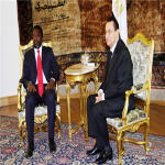 Joseph Kabila and Hosni Mubarak