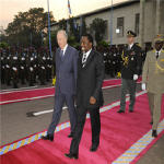 King Albert II and Joseph Kabila