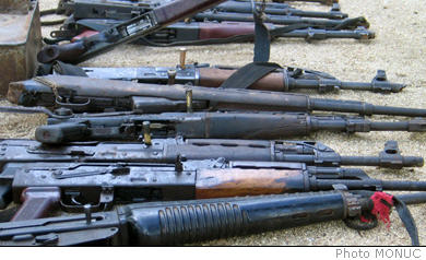 Kinshasa -guns