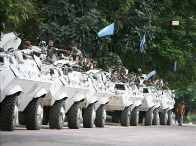 UN peacekeepers in Congo (DRC) 