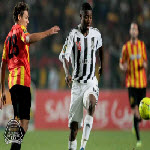 TP Mazembe's Nathan Sinkala during Champions League game against Esperance