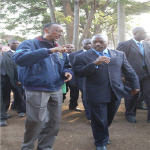 Joseph Kabila and Paul Kagame in Goma