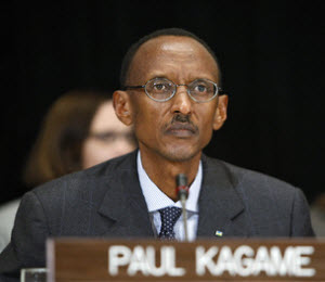 Rwanda's President Paul Kagame