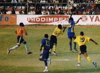 St Eloi Lupopo versus Nchanga Randers