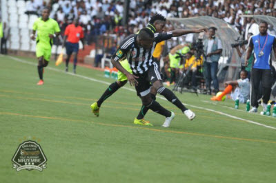 TP Mazembe play against AS Vita Club in Lubumbashi on 5.25.2014
