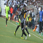 TP Mazembe play against AS Vita Club in Lubumbashi on 5.25.2014