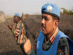 UN peacekeepers in DR Congo