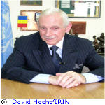 William Swing - Special Representative of UN Secretary-General to the DRC and head of MONUC
