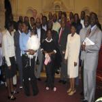 Mgr. Monsengwo rencontre la communauté congolaise de Washington,DC le 9.5.2006