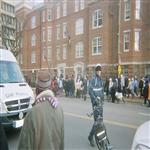 Ambiance dans les rues de Washington, DC, dans le quartier de Foggy Bottom, quelques heure ...