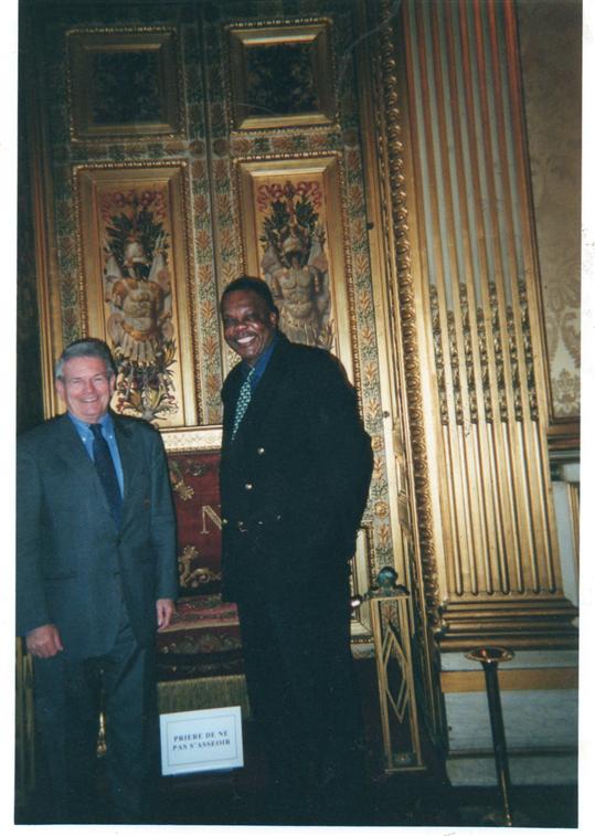 Palais de Luxembourg à Paris reçu par Mr le Sénateur André Ferrand