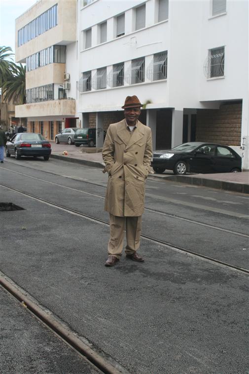 Sur la route de tramway