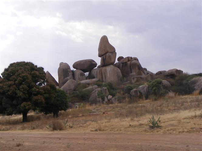 Beau paysage au long du voyage.