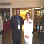 Dr. Lopold Jean-Paul Choppard Useni Yumbi  Kumbakisaka avec l'honorable ministre canadien ...