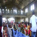 Inside Igreja dos Abencoados Cabinda