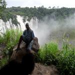 Un panorama de la chute de Kalandula dans la province de Malanje.