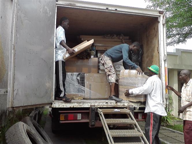 DISTRIBUTION DU FRET A KINSHASA