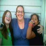 This is my cousin Gabby with Myself and My daughter, Cheyenne!